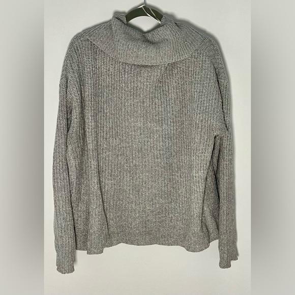 VGUC XL MyStyle Cowl-Neck Knitted Grey Sweater - Picture 2 of 6